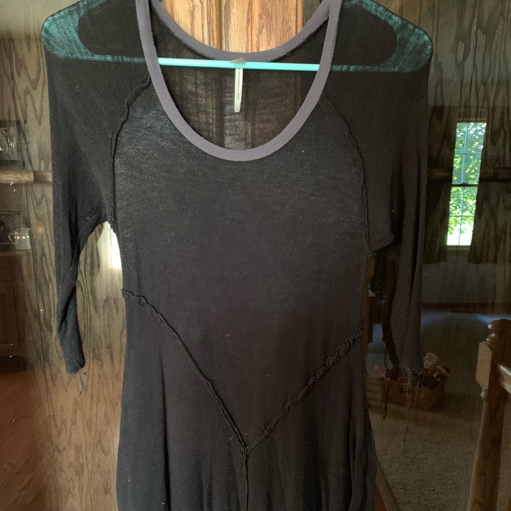 Free People Black Top